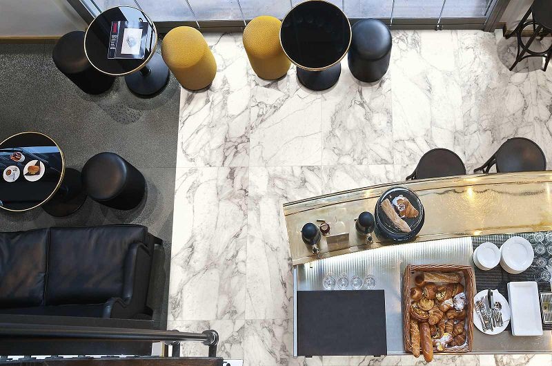 Marazzi Allmarble Calacatta Extra Lux 75x75 M4F5 płytki marmurowe gresowe 136891