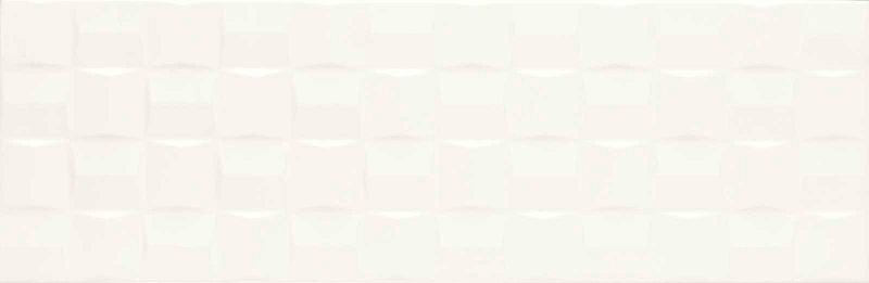 Marazzi Absolute White Struttura Cube Satinato 25x76 M021 płytka ścienna 136696
