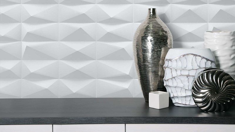 WOW Peak Ice White Gloss 7,5x15 płytka ścienna 159385