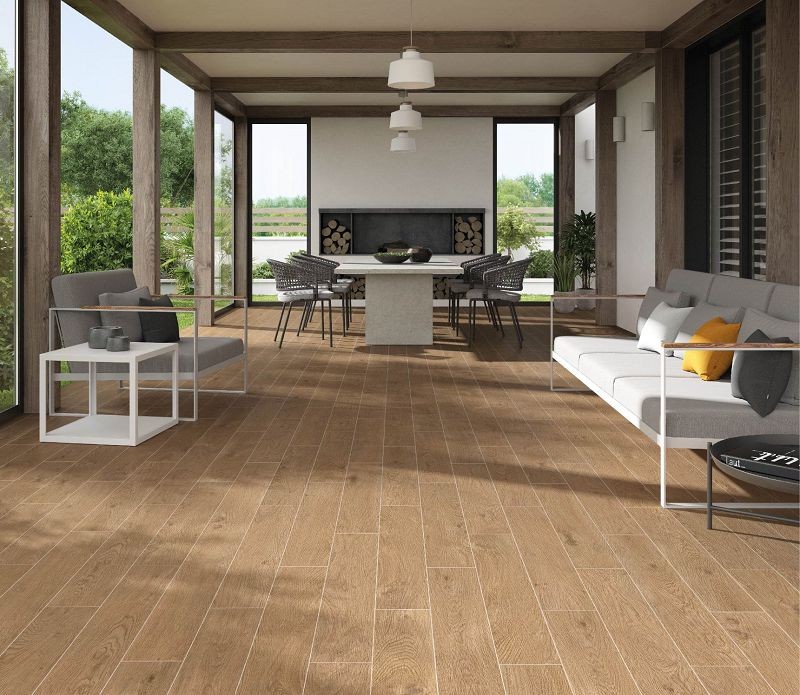 Newker Estoril Redwood 15x90 płytki podłogowe 145620