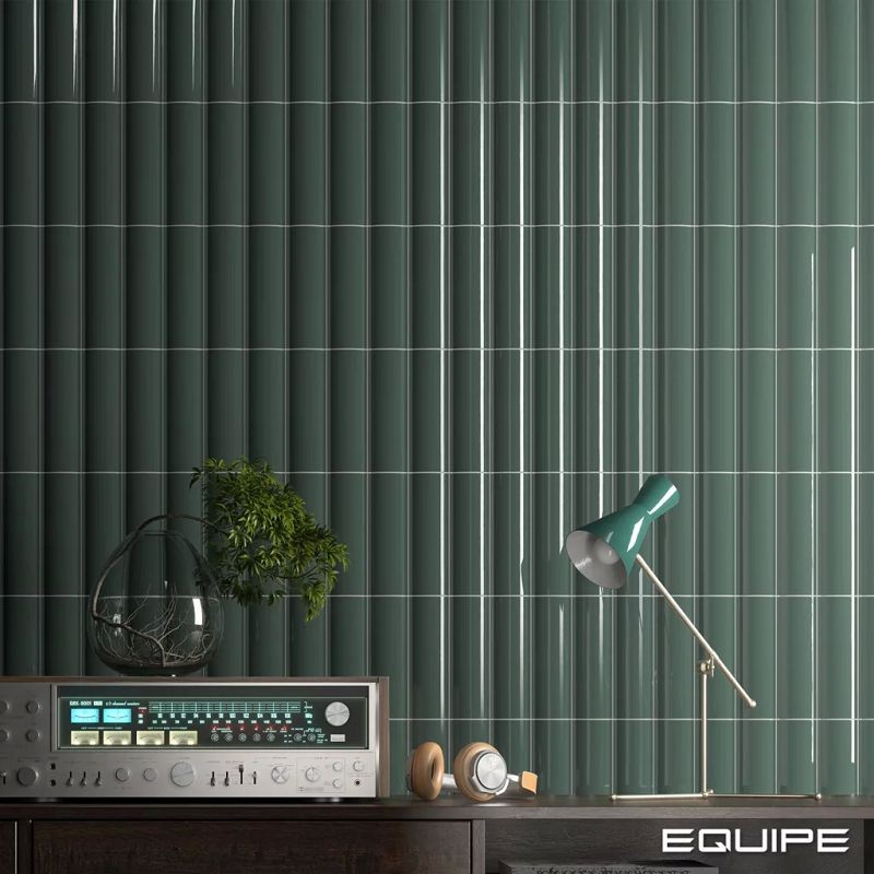 Equipe Vibe Out Newport Green 6,5x20 płytki ścienne cegiełki 128698