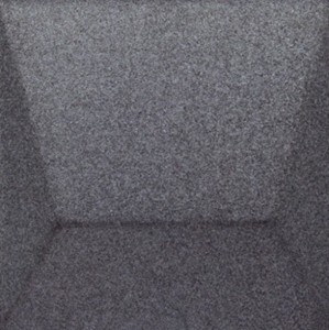 Płytki szorstkie czarne brokat ścienne trójwymiarowe 3D Decus Keops Glitter Black 15x15