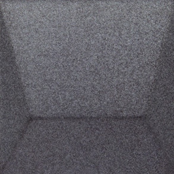 Płytki szorstkie czarne brokat ścienne trójwymiarowe 3D Decus Keops Glitter Black 15x15 26734