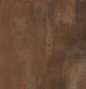 Gres podłogowy duży cienkie brąz ABK Interno 9 Rust 120x120