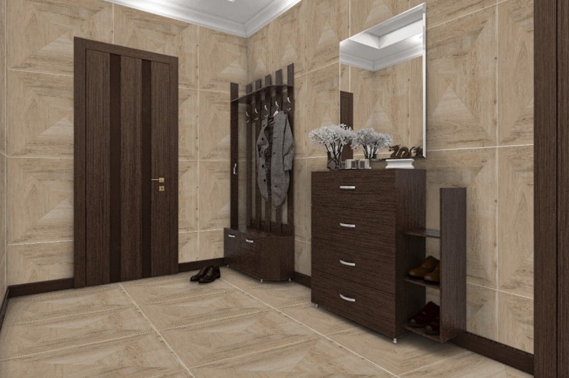 Płytki imitujące naturalne drewno w formie kwadratu jasne Porcelanosa Heritage Colonial 80X80 15647