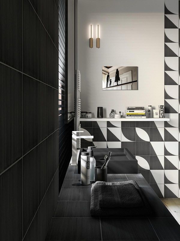 Marazzi Scenario Nero 20x20 M8R8 płytka podłogowa 141592