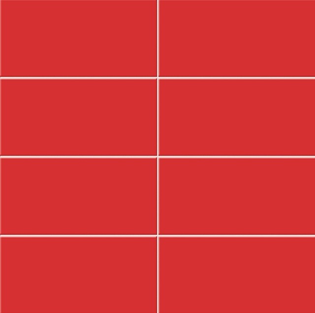 Płytki łazienkowe czerwone Mainzu Chroma Rosso Matt 15x30 54755