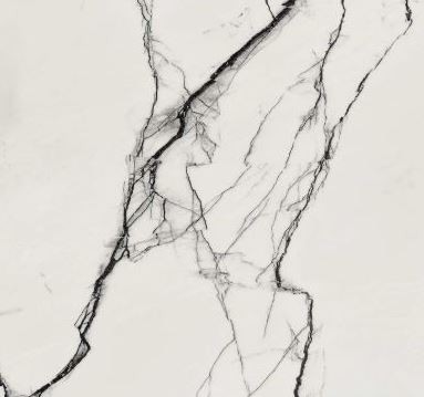 Płytki podłogowe marmur białe z czarną żyłą Florim Floor Gres B&W_Marble Breach GLO 766603 60x60 93967