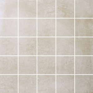 Mozaika ścienna beton beż salon Saloni Interior Moz. Beige 30x30