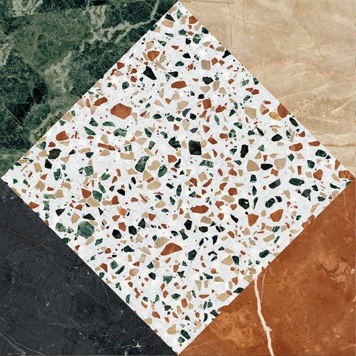 ABK Play Marble White 20x20 płytka gresowa patchwork 107836