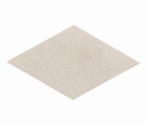 Marca Corona Chalk White Rombo 18,7x32,4 E754 płytki gresowe betonowe romby