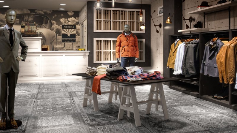 Płytki patchworkowe wzorzyste Aparic Kilim Black Nat. Mos. 29,75x29,75 66304
