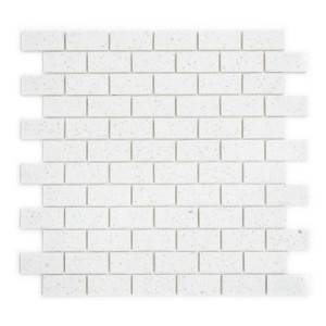 Mozaika biała cegiełki małe Metropol MM 0132 32,5 x 30,0