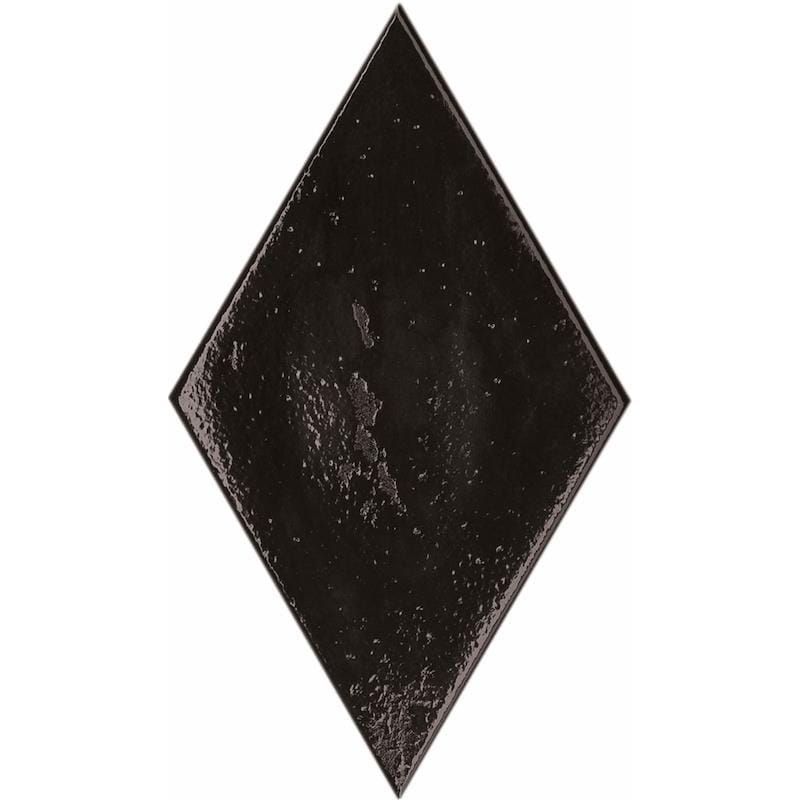 Marca Corona Ossidi Nero Glossy Rombo 18,7x32,4 F143 płytki gresowe betonowe romby 143698
