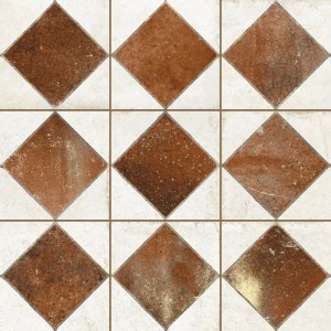 Peronda FS Arles Brown LT 33x33 płytki podłogowe patchwork