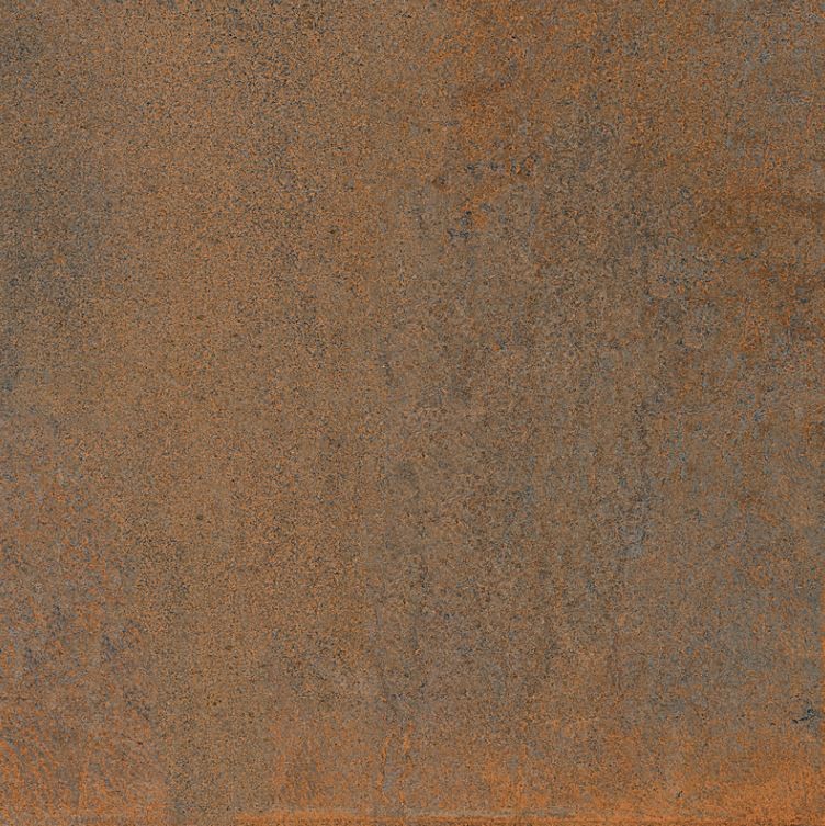 Płytki rude przetarte ze rdzą metalizowane industrialne Sant Agostino Oxidart Copper 90x90 79383