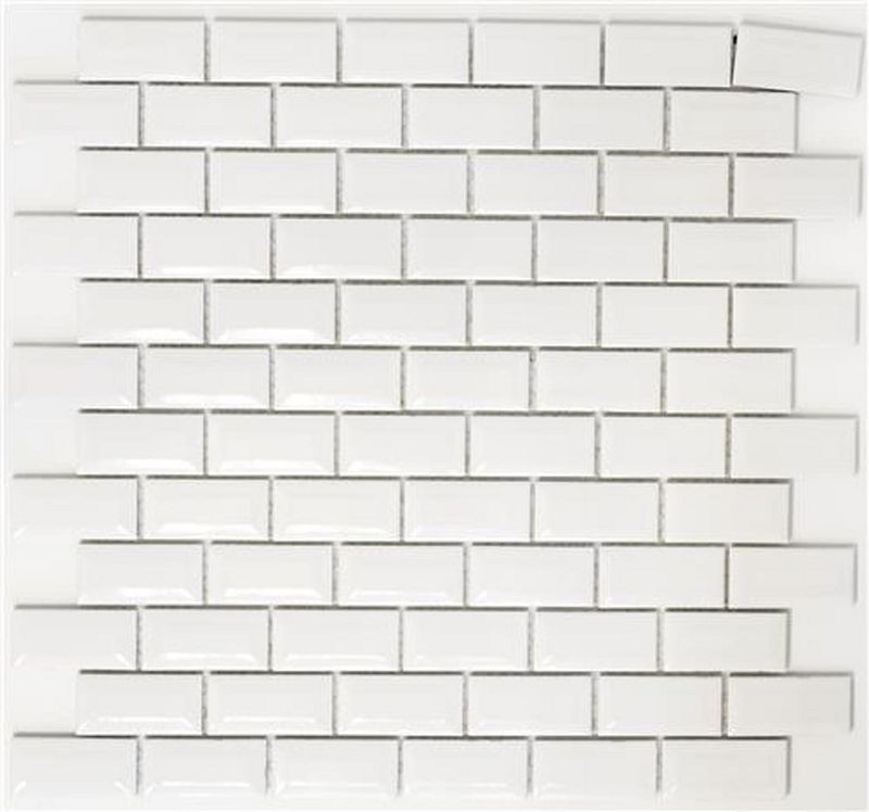 Mozaika Dekoracyjna 055610 Retro Brick White 30,0x30,0 104156
