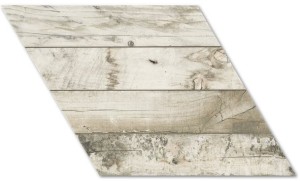 Gresy francuska jodla szraro-bezowe Realonda Diamond Pallet White Chevron R 70x40 (prawy)