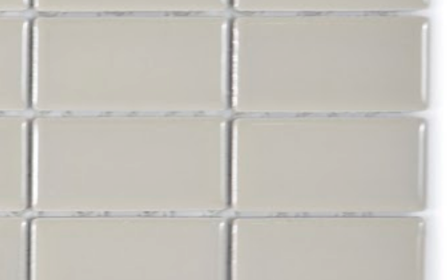 Mozaika szara monokolor średni prostokąt mat Metropol MM 0685 29,8 x 29,8 76849