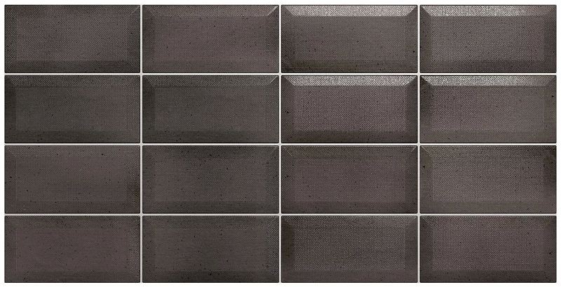 Equipe Memphis Graphite 7,5x15 płytki cegiełki ścienne 128232