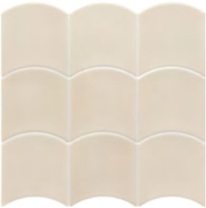 Equipe Wave Old Cream 12x12 płytki ścienne