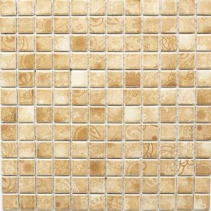 Mozaika z wzorem patchwork żołta Metropol MM 0628 29,8x 29,8
