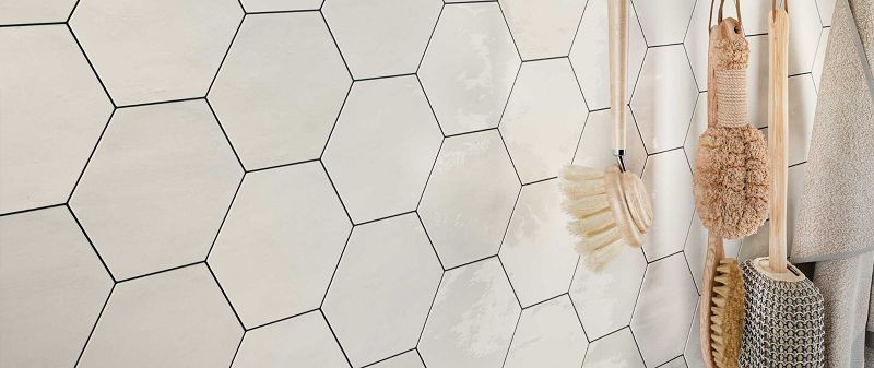 WOW Zellige Hexa White 10,8x12,4 płytka heksagonalna 156369