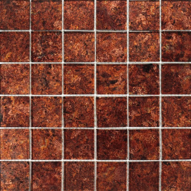 Mozaika szkłana brąz Dell Arte Brillant Ginger 30x30x8 30975