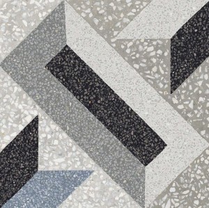 Płytki podłogowe patchwork szary Marazzi Scaglie Tappeto 11 20x20 (M1LN)