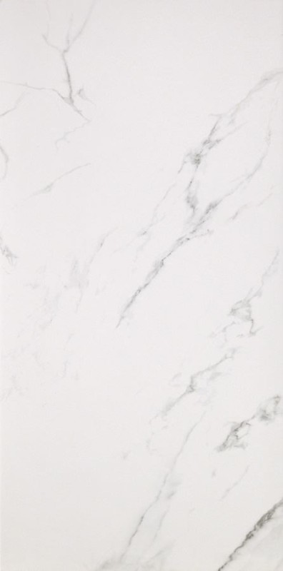 Płytki imitujące marmur XXL Casalgrande Padana Marmoker Statuario Grigio lucido 118x236 6,5mm 25151