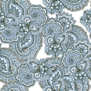 Keros Paisley Laxmi 25x25 płytka patchwork dekoracyjna