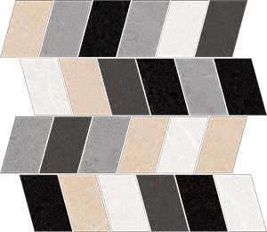 Vives Seine Mosaico Loing Multicolor 30x30 mozaiki kamienne gresowe