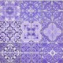 Mozaika szkło patchwork biała fioletowa Metropol MM 0568 30,0x 30,0 85013