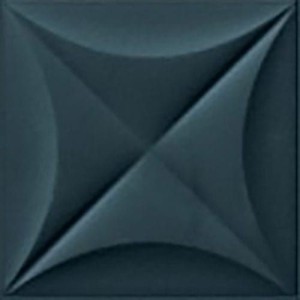 Marca Corona 4D Flower Deep Blue 20x20 E066 płytki ścienne
