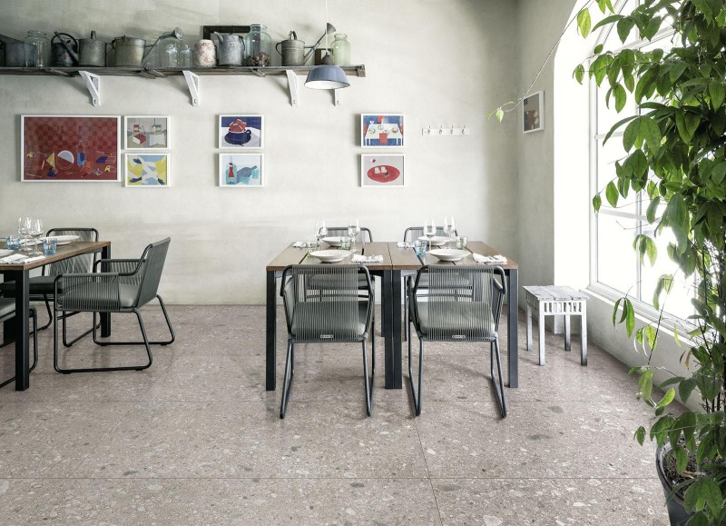 Płytki lastryko szary -bez na zewątrz Marazzi Mystone Ceppo di Gre greige 60x60 71502