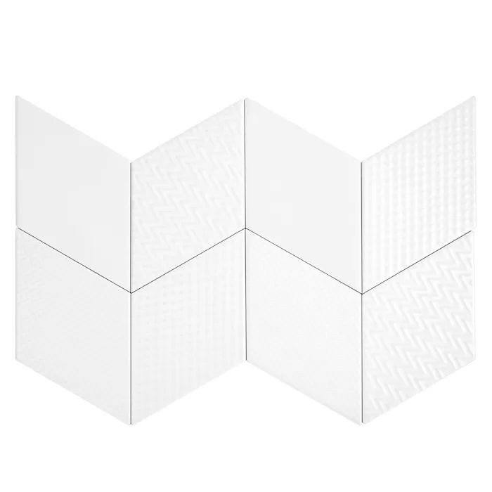 Dunin Rombic White 02 Matt 11,5x20 mozaiki dekoracyjne 103793
