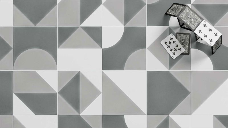 WOW Cement Play Decor Grey 18,5x18,5 płytka gresowa 164994
