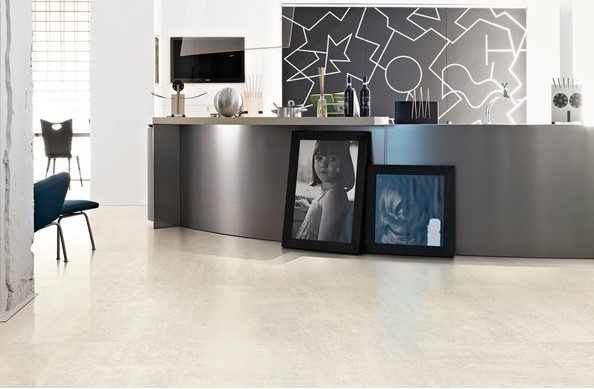 Płytki betonopodobne beżowe Emil Ceramica On Square Avorio Lappato Rett. 60x60 dms 39624