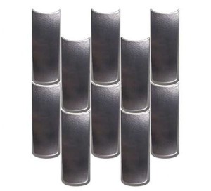 WOW Boho Tear Steel 10x25 płytka ścienna