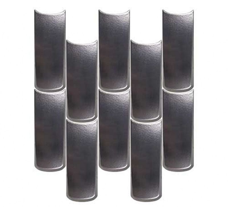 WOW Boho Tear Steel 10x25 płytka ścienna 157883