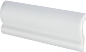 Cokól wałek biały klasyczny EQUIPE EVOLUTION LONDON BLANCO MATE 5X20
