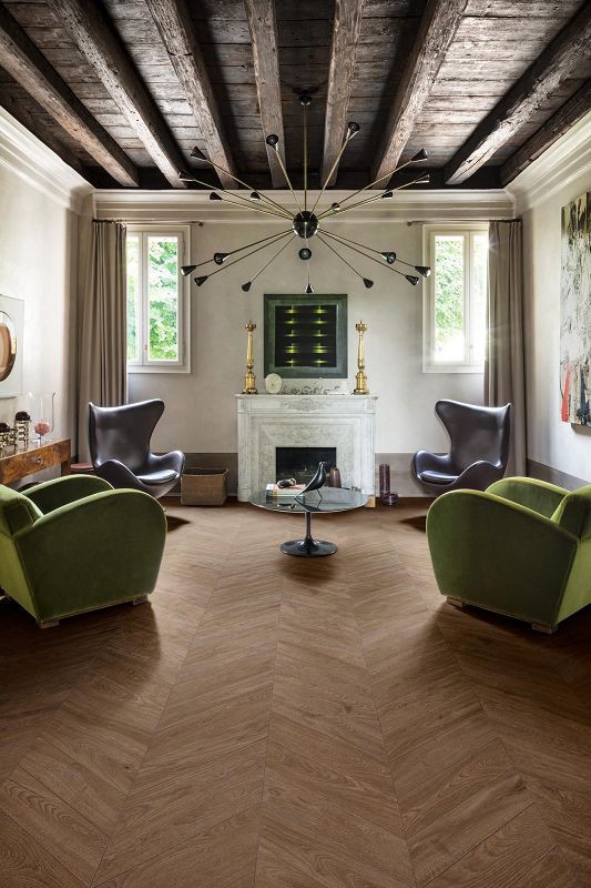 Marazzi Vero Castagno Chevron 11x54 MA8Y płytki drewnopodobne 142665