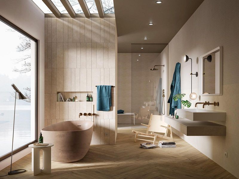 Marazzi Magnifica Limestone Sand Struttura Mikado 60x180 M5V1 płytki ścienne 139145