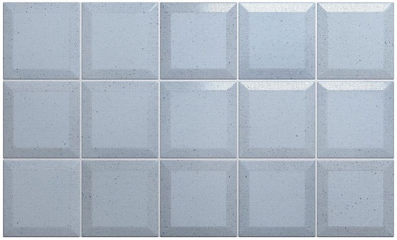 Equipe Memphis Sky Blue 10x10 płytki ścienne cegiełki 128253