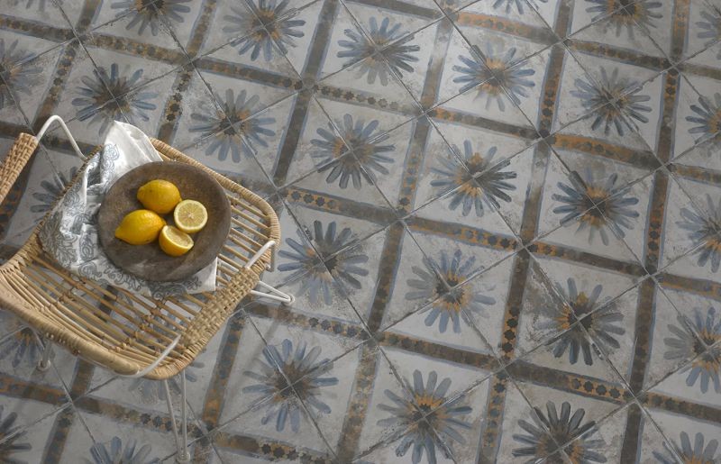 Peronda FS Marrakech Blue 45x45 płytki patchwork podłogowe 146528