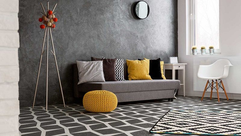 WOW Rhombus Decor Graphite 18,5x18,5 płytka gresowa 162954