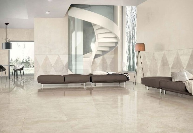 Płytki białe imitująe marmur Casalgrande Padana Marmoker Canova 60x60 38147