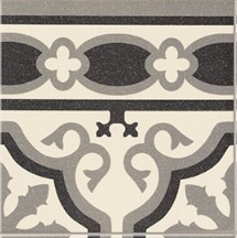 Płytki łazienkowe wrzoryste Mainzu Cenefa Florentine White 20x20