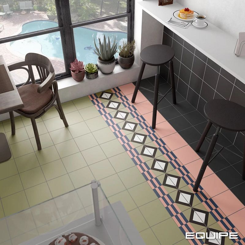 Equipe Bauhome Mark Cold 20x20 płytki patchwork gresowe 126905