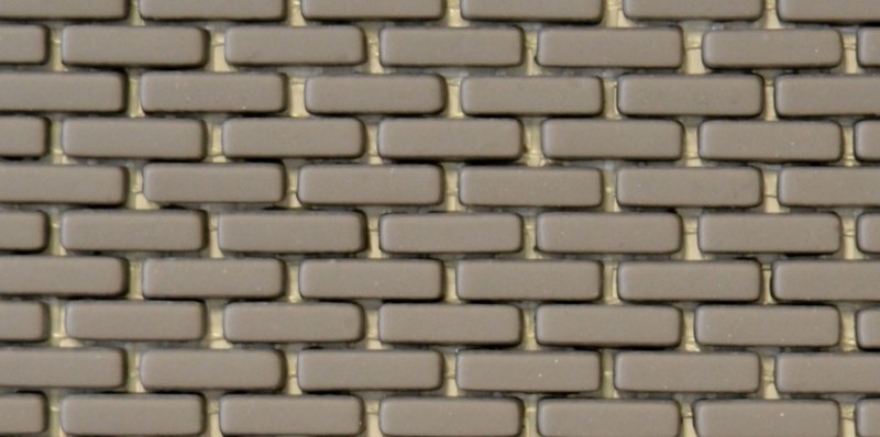 Mozaika szkło matowe szare cienkie paski Metropol MM 0287 27,5 x 29,7 84909
